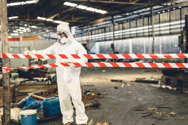 Professional Crime Scene Cleanup technician working in Lapel, IN